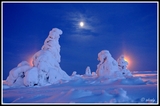 Levi night shapes - Lapland (Finland)